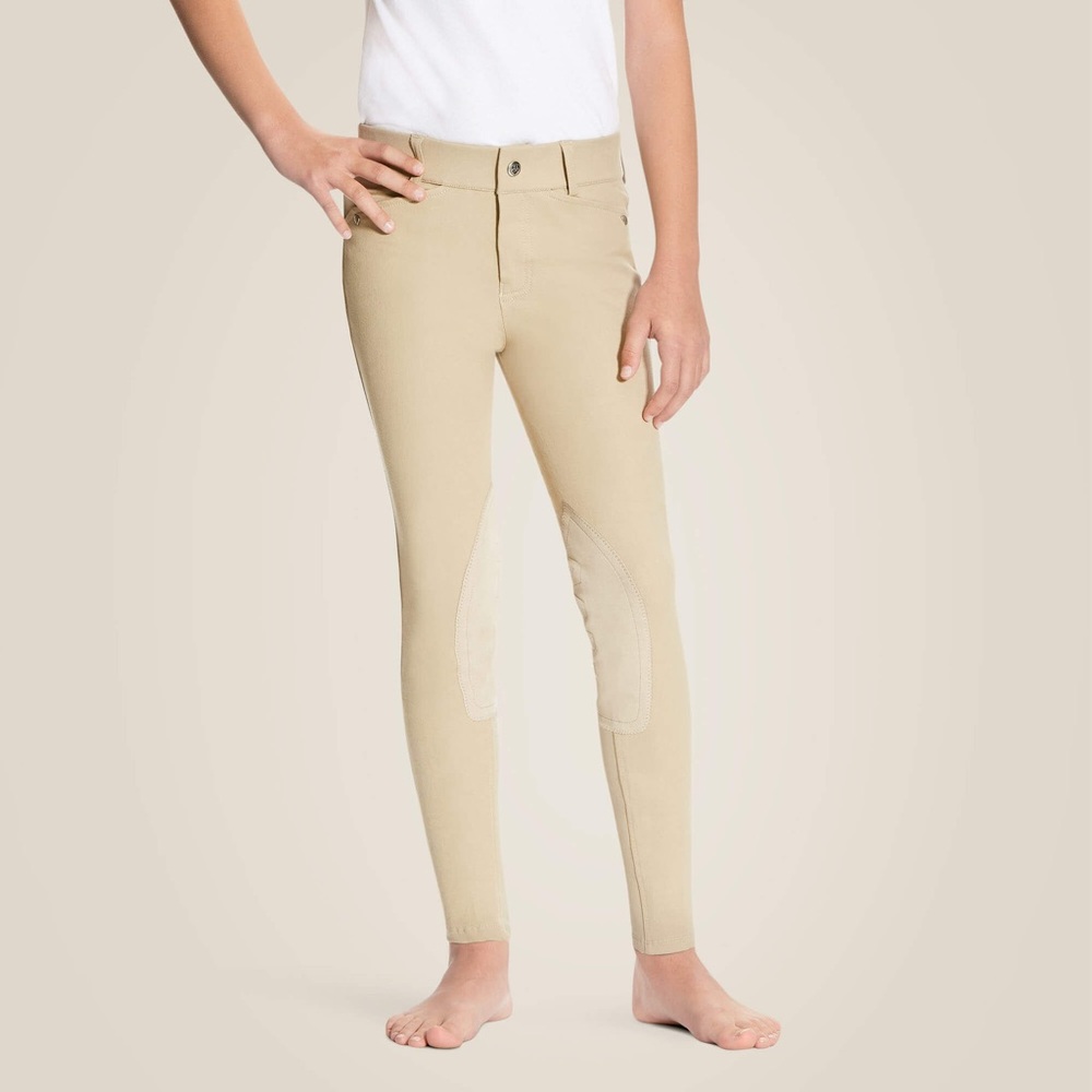 NEW NWT Ariat Heritage Knee Patch Kids Breech 12R